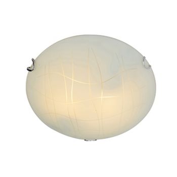 Radiant RC82CH Lines Street Ceiling Light 250mm Chrome