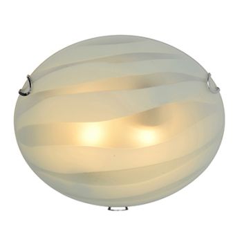 Radiant RC84CH Zebra Street Ceiling Light 250mm Chrome