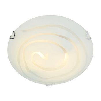 Radiant RC93CH Circle Street Ceiling Light 400mm Chrome