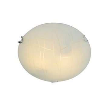 Radiant RC97CH Lines Street Ceiling Light 400mm Chrome