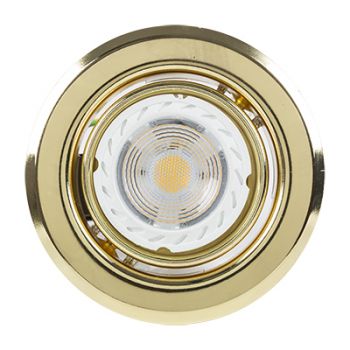 Radiant RD173BR, RD173CH, RD173SC, RD173W Downlight 240V 50W - Par16 Tilt Steel - c/o 74mm (Multiple Colours/Finishes)