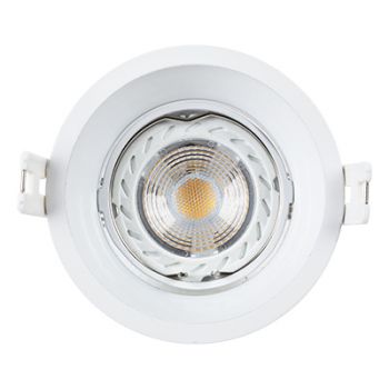 Radiant RD209WHT, RD209W Downlight 230V 50W - Anti-Glare Die cast C/O 76mm (Multiple Colours/Finishes)