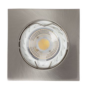 Radiant WYN-CB44-SC (RD215SC) Downlight 12V 50W - Aluminium Die cast Square - C/O 63mm Satin Chrome