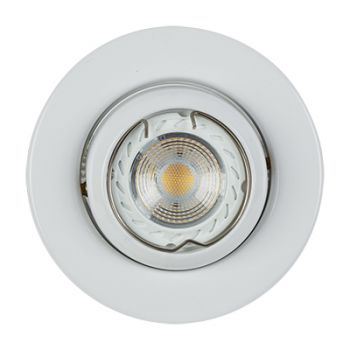 Radiant WYN-CD21-W (RD238W) Downlight 12V 50W - Eyeball Steel - C/O 80mm White