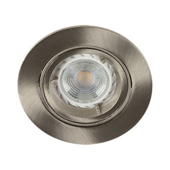 Radiant WYN-RD246SC Empty Body (No Lampholder) Downlight Die cast 50W -Aluminium Bayonette - C/O 85mm Satin Chrome