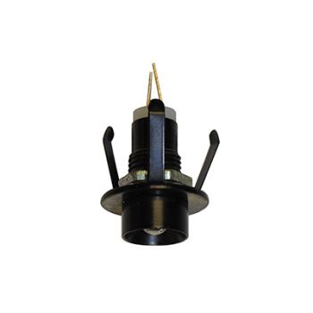 Radiant RD260 Downlight LED 0.2W x12 StarLight Black C/O 12mm + Connection Box 3000K Black