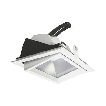 Radiant RD285 Downlight LED 32W Rectangle Tilt-co 110x195mm 4000K Energy saving White