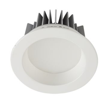 Radiant RD318W Downlight LED 9W + Driver - C/O 100mm White