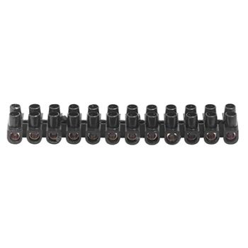 Radiant RE279 Connector Strip 30 amp 12 Way Black