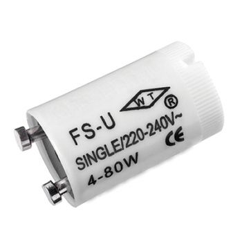 Radiant RE304 Fluorescent Starter FS-U 4-80 Watt (2 x Prepack)
