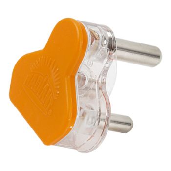 Radiant RE329OR Plug Top 16Amp 3Pin (Radi Plug) Orange