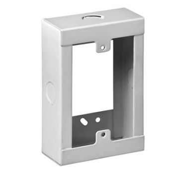 Radiant RE369 Extension Box 100x50mm Open Back White