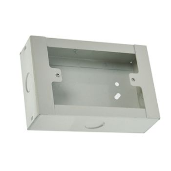 Radiant RE370 Extension Box 100x50mm Closed Back White