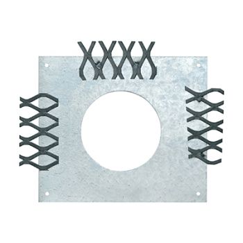 Radiant RE501 Function Cover Plate for Slab Box RE491 Cut-out 70mm White
