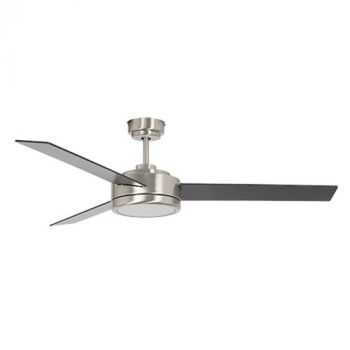 Radiant RF38 Rove Ceiling Fan 3 Blades Brushed Nickel Black And White Motor Power 30W