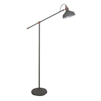 Radiant RFL14, RFL15, RFL25 Bankers Floor Light Steel 1xE27 (Multiple Colours/Finishes)