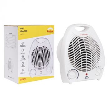 Radiant RHE11 Radiant Fan Heater max 2000w with Thermosat