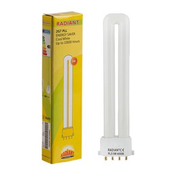Radiant RLC116 Fluorescent cfl - 9w 2G7 4pin Cool White