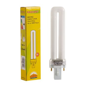 Radiant RLC94 Fluorescent Cfl - 7W G23 10000H Warm White
