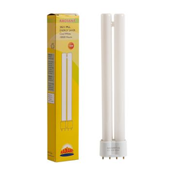 Radiant RLC98 Fluorescent cfl - 18w G24D2 10000h Cool White