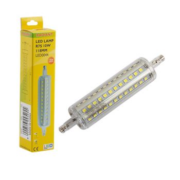 Radiant RLL044 LED R7S Clear (Qi) 10W – 118mm 6500K Energy Saving