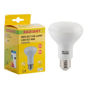 Radiant RLL106 LED R80 10W 5000K E27 Energy saving