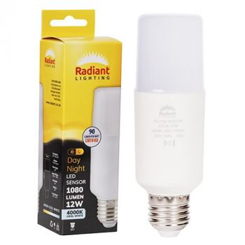 Radiant RLL130 Stick Lamp T44 Day/Night Sensor 12w LED E27 4000K