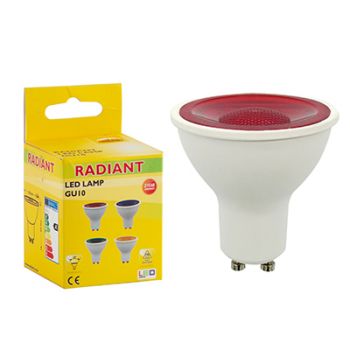 Radiant RLL288 LED 5W Gu10 Red