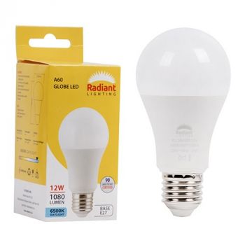Radiant RLL399 A60 12w LED E27 6500K Non Dimmable