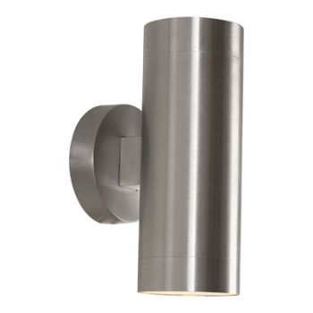 Radiant RO274 Wall Light 240V - Beam 2-Light Aluminium - Outdoor Aluminium