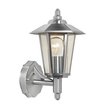 Radiant RO286 Farol Wall Light Outdoor Up 1xE27 Stainless Steel