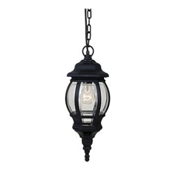 Radiant RO295 Pendant Outdoor Lantern 1xE27 Coastal Black