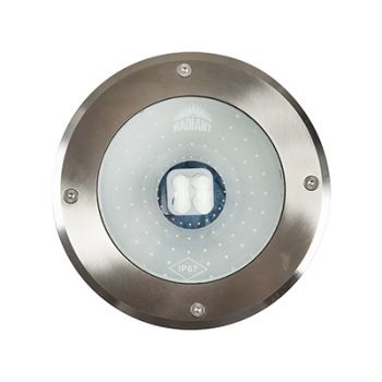 Radiant RO303 Ground Light - recessed - Outdoor Stainless Steel