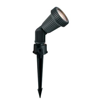 Radiant RO316 Garden Spike Plastic Black GU10 1x35w