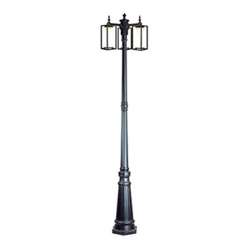 Radiant RO321 Osmo Pole Light Base Mount Matt Black 3xE27
