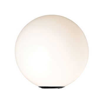 Radiant RO351 Pole Light 240V - Sphere 550mm/76mm(pole excluded) - Outdoor Black and Opal