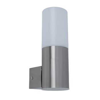 Radiant RO365 LED Wall Light 10W IP44 4000K Stainless Steel