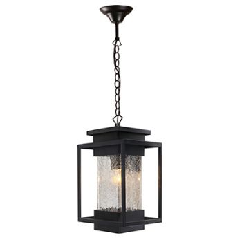 Radiant RO402 Outdoor Pendant Light 1XE27 Sand Black