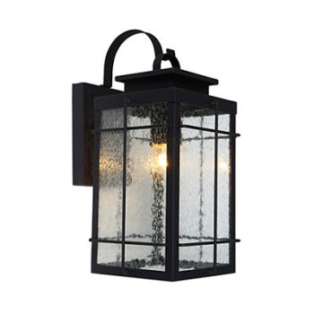 Radiant RO409 Outdoor Wall Light 1XE27 Sand Black