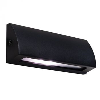 Radiant RO435 Basix Wall Light Black LED 6w