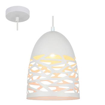 Radiant RP137 Metal Pendant 1X28W E27 205mm White