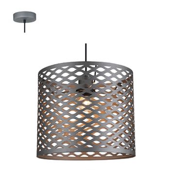 Radiant RP140 Metal Pendant 1X28W E27 300mm Grey
