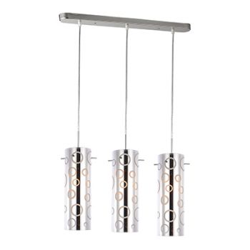 Radiant RP171 Circle Pendant E27 3X40W 230V - Chrome