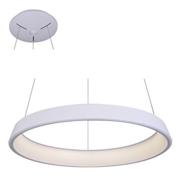 Radiant RP202 LED Pendant 33W 4000K Aluminium White