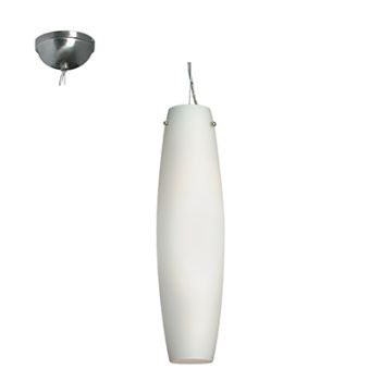 Radiant RP232CW Pendant 230V - Fiesta Satin Chrome and White