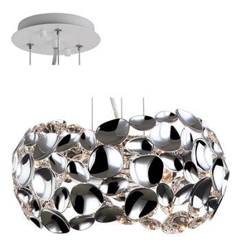 Radiant RP239, RP240, RP241 Metal Pendant 2xE27 160 X 320 (Multiple Colours/Finishes)