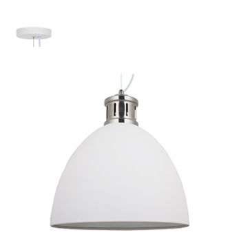 Radiant RP259, RP258, RP257 Steel Pendant 1X E27 400mm (Multiple Colours/Finishes)