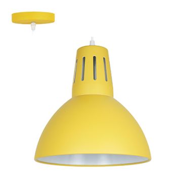 Radiant RP266, RP265, RP264, RP263, RP262, RP261, RP260 Steel Pendant 1X E27 280mm (Multiple Colours/Finishes)