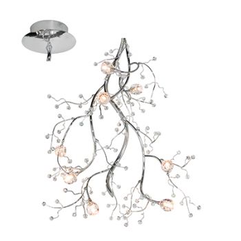 Radiant RP314 Chandelier 12V - Arbre 8-Light + Transformer Chrome