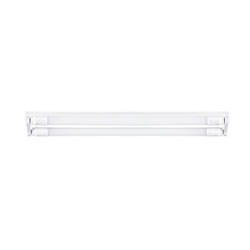 Radiant RPR250 4 Ft Double Eco Open Channel Fitting No Ballast, Wired for LED 2x18W T8 1230mm White